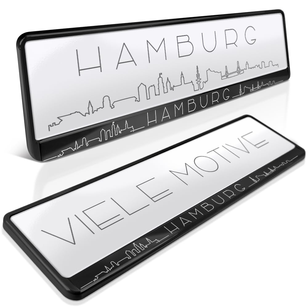 schildEVO 2 Kennzeichenhalter | Hamburg 09 | Moin Hansestadt | Alster | St. Pauli Reeperbahn | HH | Nummernschildhalter | Kennzeichenrahmen | Auto PKW Kfz | DHL-Versand schildEVO 2 Kennzeichenhalter | Hamburg 09 | Moin Hansestadt | Alster | St. Pauli Reeperbahn | HH | Nummernschildhalter | Kennzeichenrahmen | Auto PKW Kfz | DHL-Versand von schildEVO