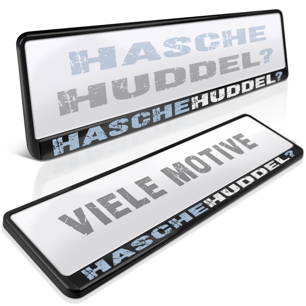 schildEVO 2 Kennzeichenhalter | Saarland 07 | Hasche Huddel | SAAR Saarländer | Saarbrücken | Neunkirchen | Homburg | Nummernschildhalter | Kennzeichenrahmen | Auto PKW Kfz | DHL-Versand schildEVO 2 Kennzeichenhalter | Saarland 07 | Hasche Huddel | SAAR Saarländer | Saarbrücken | Neunkirchen | Homburg | Nummernschildhalter | Kennzeichenrahmen | Auto PKW Kfz | DHL-Versand von schildEVO