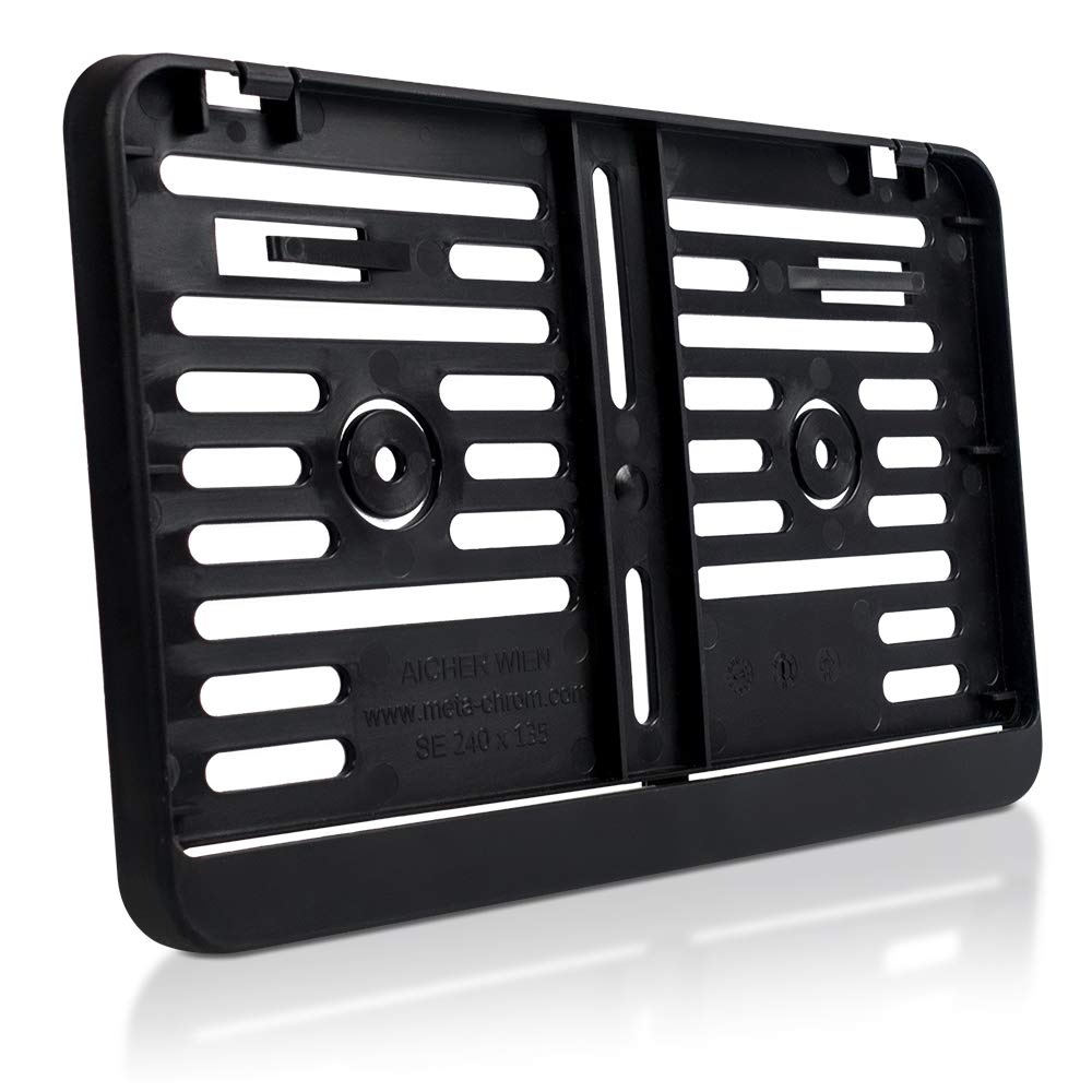 schildEVO Kennzeichenhalter | 240 x 130 mm | SCHWARZ | zweizeilig | Motorrad Roller Traktor | Nummernschildhalter | Kennzeichen-Halterung | DHL-Versand schildEVO Kennzeichenhalter | 240 x 130 mm | SCHWARZ | zweizeilig | Motorrad Roller Traktor | Nummernschildhalter | Kennzeichen-Halterung | DHL-Versand von schildEVO