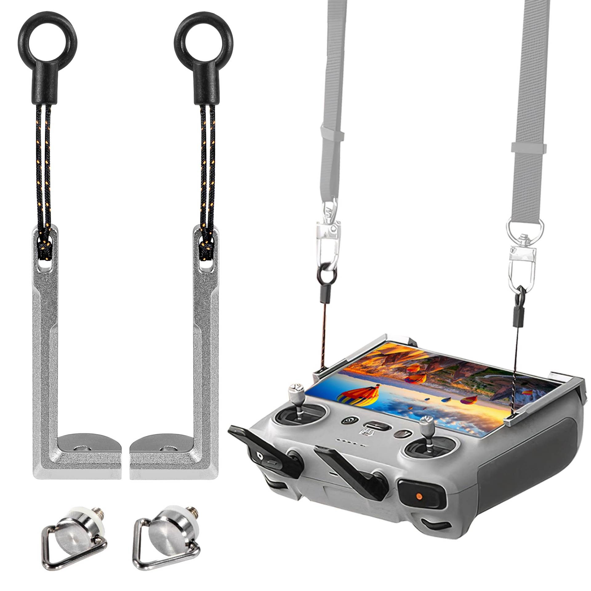 sdhiiolp 2-IN-1 Gurt Metallbefestigungen für DJI RC/RC 2/ RC Pro Controller für DJI Mini 4K/Mini 4 Pro/Mini 3/Mini 3 Pro/Air 3S/Mavic 3 Drohnen Zubehör Halten Sie Controller Bildschirm sdhiiolp 2-IN-1 Gurt Metallbefestigungen für DJI RC/RC 2/ RC Pro Controller für DJI Mini 4K/Mini 4 Pro/Mini 3/Mini 3 Pro/Air 3S/Mavic 3 Drohnen Zubehör Halten Sie Controller Bildschirm von sdhiiolp