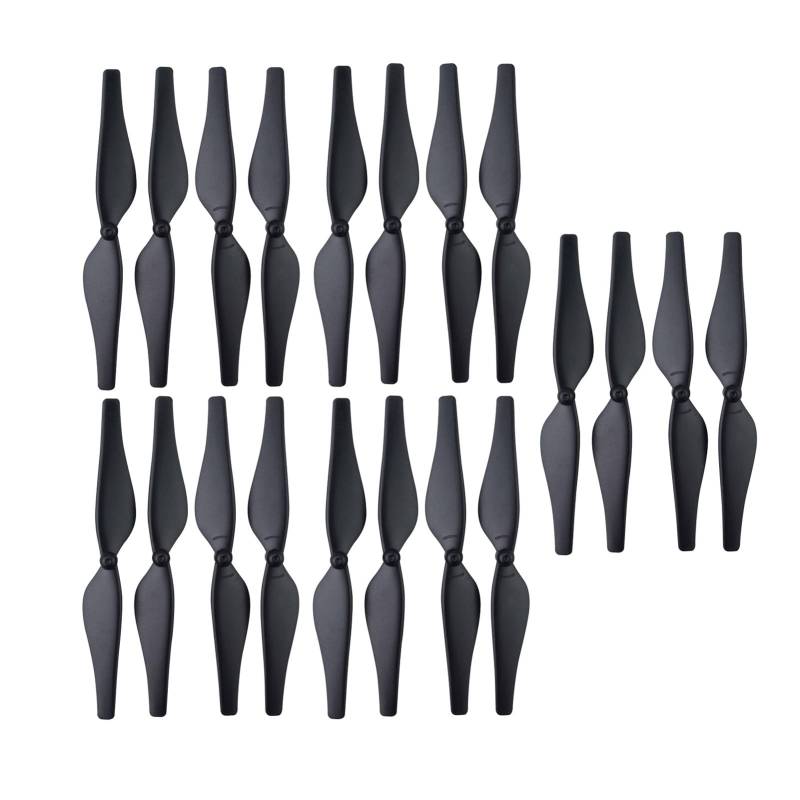 sea jump 20 Stück (5 Sets) Propeller für DJI Tello Smart Toy Aircraft, Mini HD Antenne Drohne Zubehör (schwarz) von sea jump