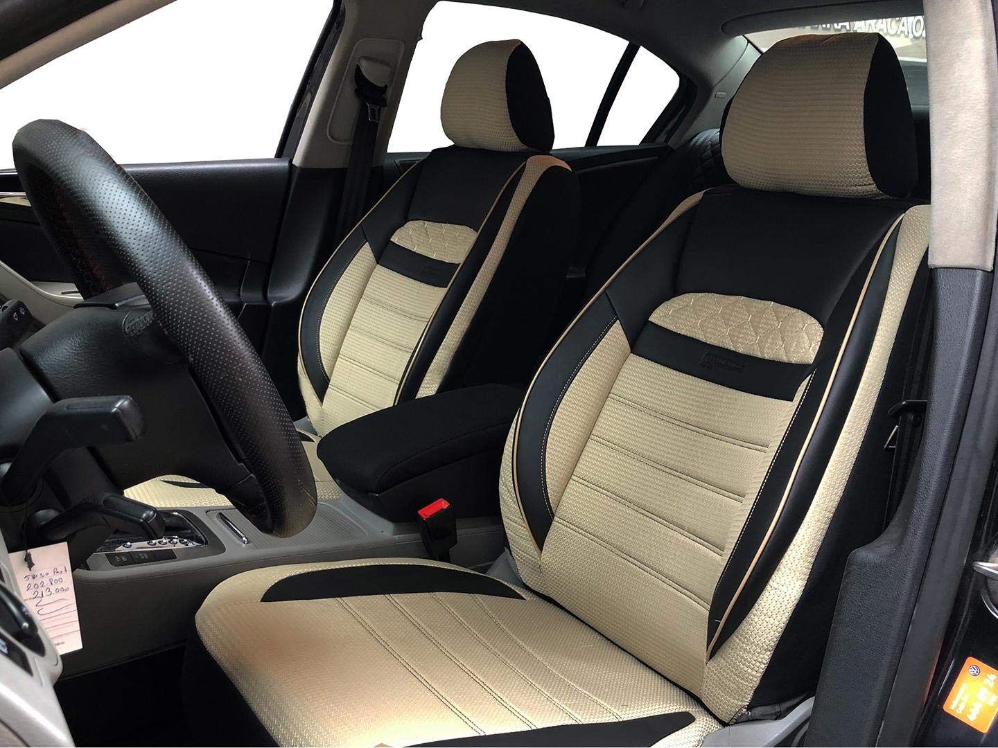 Sitzbezüge K-Maniac für Opel Corsa B | Universal schwarz-beige | Autositzbezüge Set Vordersitze | Autozubehör Innenraum | Auto Zubehör Kunstleder | V2513184 | Kfz Tuning | Sitzbezug | Sitzschoner Sitzbezüge K-Maniac für Opel Corsa B | Universal schwarz-beige | Autositzbezüge Set Vordersitze | Autozubehör Innenraum | Auto Zubehör Kunstleder | V2513184 | Kfz Tuning | Sitzbezug | Sitzschoner von seatcovers by k-maniac