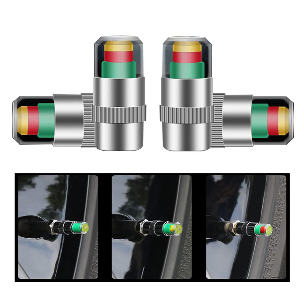 Senvenelec Neues Upgrade auf Kupferkern Reifenwächter Reifendruckventil Reifendrucksensor,Autoreifen Ventilkappe, Reifendruck Melder, Wird verwendet, um den Druck von Autoreifen zu erkennen. Senvenelec Neues Upgrade auf Kupferkern Reifenwächter Reifendruckventil Reifendrucksensor,Autoreifen Ventilkappe, Reifendruck Melder, Wird verwendet, um den Druck von Autoreifen zu erkennen. von senvenelec