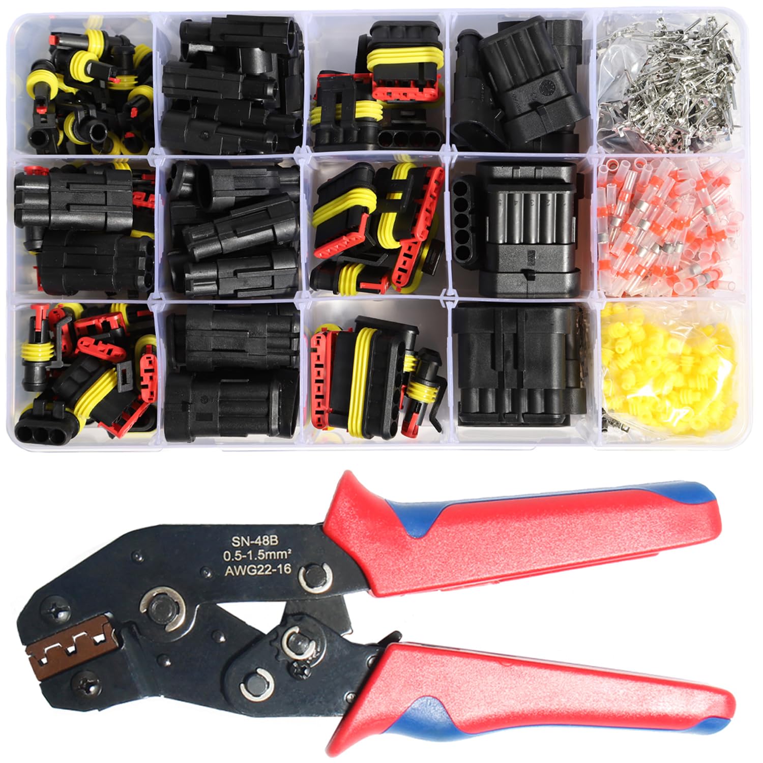 Shengbowi Auto Terminals Stecker Männlich Weiblich 16-20AWG Wasserdichte Kfz-Steckverbinder Trennen Verdrahtung 1/2/3/4/5/6Pin Elektrische Draht Kit Wasser Beweis Serie Weg Marine LKW Boot Motorrad Shengbowi Auto Terminals Stecker Männlich Weiblich 16-20AWG Wasserdichte Kfz-Steckverbinder Trennen Verdrahtung 1/2/3/4/5/6Pin Elektrische Draht Kit Wasser Beweis Serie Weg Marine LKW Boot Motorrad von shengbowi