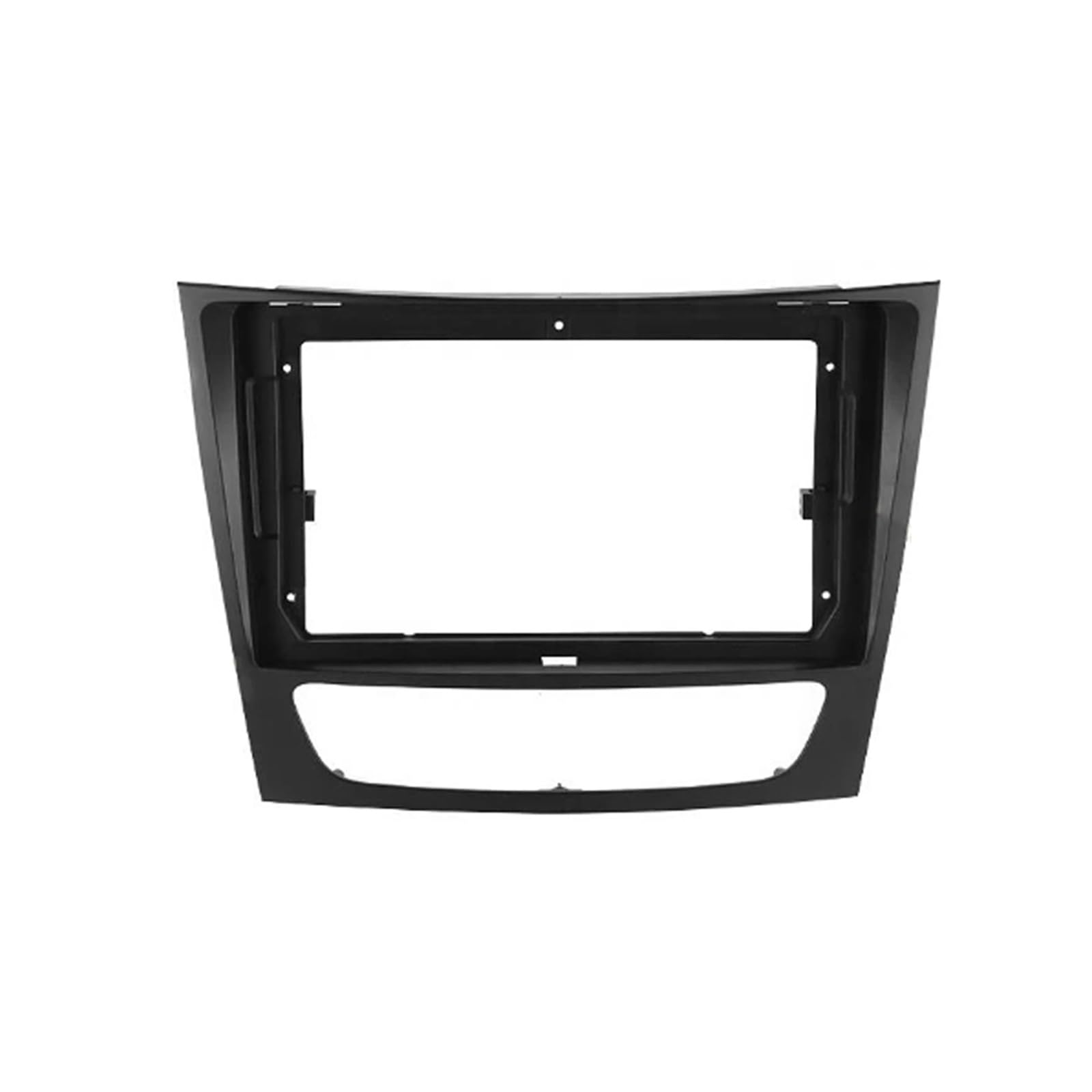 Auto-Audio-Rahmen Car Audio 2DIN Blendenrahmen-Adapter/passend for Mercedes-Benz E-Klasse W211 9 Zoll großer Bildschirm DVD-Player Armaturenbrett-Rahmen-Set Autoradio Radioblende Doppel(Frame) von shunvcw