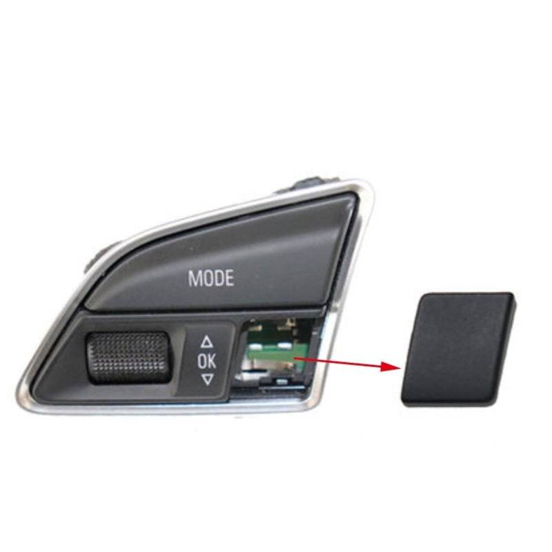 Lenkrad Tasten Schalter Baugruppe Ersetzen Lenkung/Passend for Audi A4L Q5 Lenkradtastenabdeckung, multifunktionale dekorative Abdeckung, kleine quadratische Tastenabdeckung Multifunktions Lenkrad TA von shunvcw