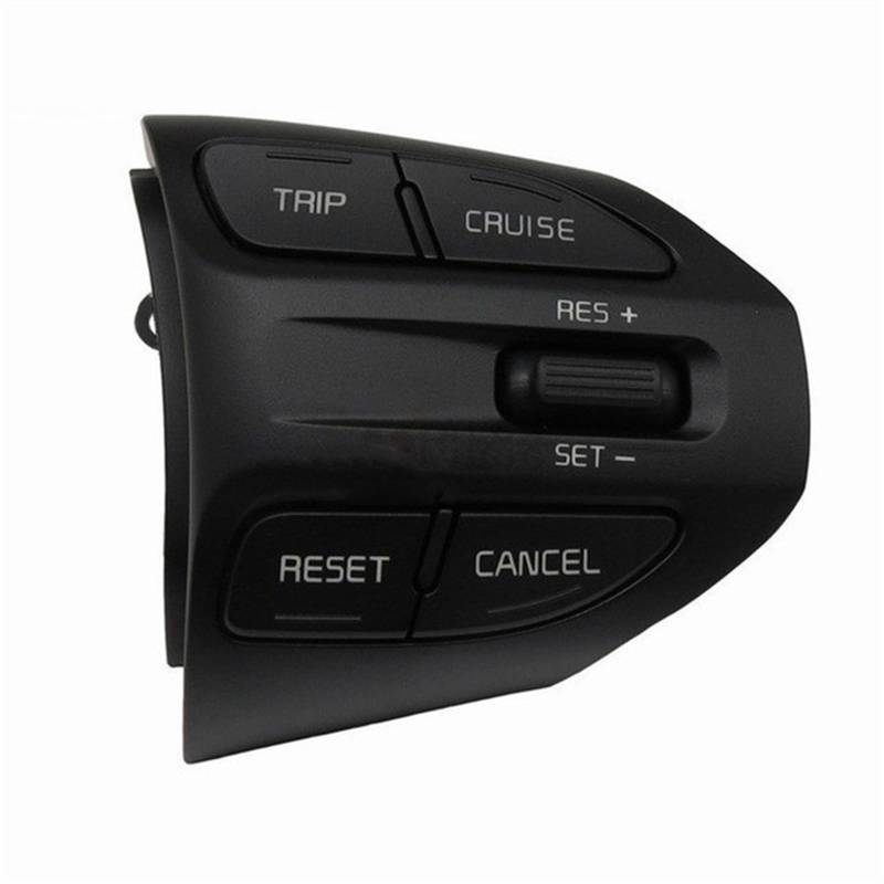 Lenkrad Tasten Schalter Baugruppe Ersetzen Lenkung Auto-Lenkradtaste, Bluetooth-Telefon, Tempomat, Lautstärketasten/Passend for KIA K2 / Passend for Rio 2017 2018 2019 / Passend for Rio X LINE Multi von shunvcw