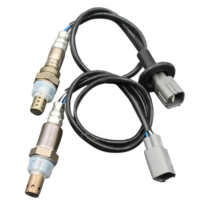 Sauerstoffsensor für Kraftfahrzeuge 2 Stück Sauerstoff-O2-Sensor 1 & 2 / passend for 04–07 2008 2009 Toyota Prius 1,5 l Oben + unten Sauerstoffsensor von shunvcw