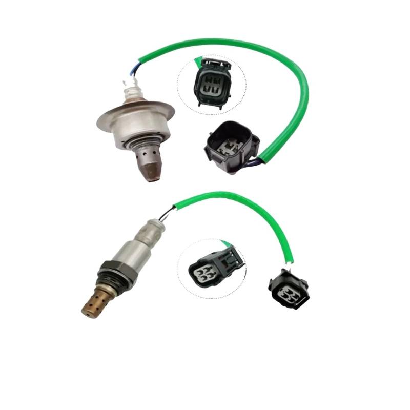Sauerstoffsensor für Kraftfahrzeuge 234-9091 234-4462 Sauerstoff-O2-Sensor Upstream & Downstream/Passend for Honda CR-V 2.4L 2007 2008 2009 2010 2011 Sauerstoffsensor von shunvcw