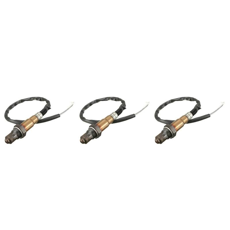 Sauerstoffsensor für Kraftfahrzeuge 3X 4-Draht-Universalgas-O2-Sauerstoffsensor Lambda-O2-Sensor 0258986602 0258986507 / Passend for Citroen Ford Hyundai Renault-Volvo Sauerstoffsensor von shunvcw