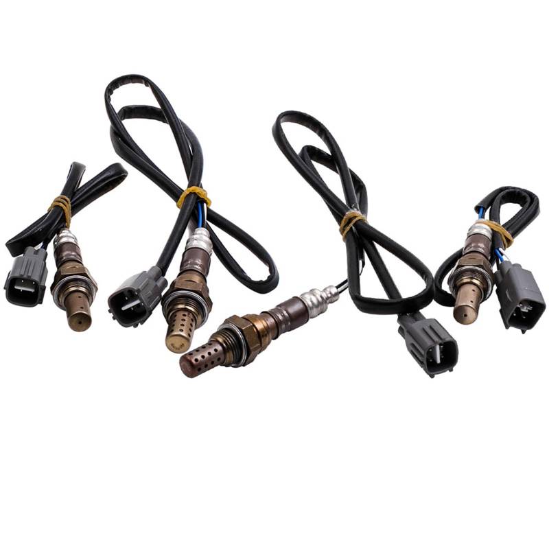 Sauerstoffsensor für Kraftfahrzeuge 4-teiliges Luft-Kraftstoff-Verhältnis-Sauerstoff-O2-Sensor-Set/passend for Toyota Rav4 2.0 Vvt 2001 2002 2003 8946542090 Sauerstoffsensor von shunvcw