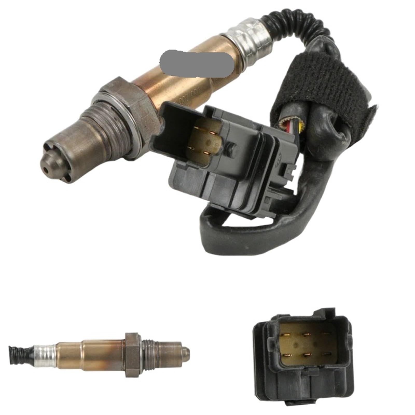 Sauerstoffsensor für Kraftfahrzeuge Lambdasonde/Passend for Ferrari 360 F430 Spider 599 GTB/GTO SA 612 Scaglietti Enzo Ferrari Superamerica 0258007001 182837 Sauerstoffsensor von shunvcw