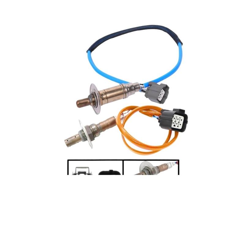 Sauerstoffsensor für Kraftfahrzeuge Up+Downstream-Sauerstoffsensor 22690-AA891 22641-AA480 22690AA891 22641AA480 / Passend for Subaru Impreza Legacy Forester 2.0L 2005–2015 Sauerstoffsensor von shunvcw