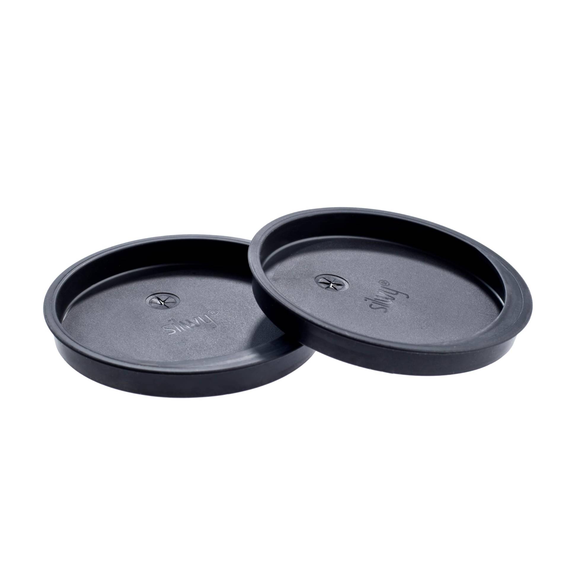 silwy® Deckel (2er Set) mit Trinkhalmaussparung – Auslaufsicher für standsicher für Magnet-Trinkbecher – Ideal für Camping, Boating & Outdoor von silwy einfach anziehend.