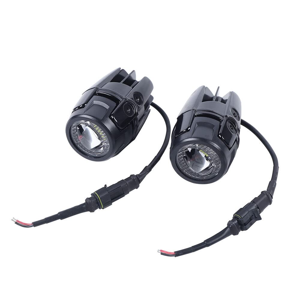 simimasen 2 Stück Scheinwerfer Licht für Motorrad, LED Zusatznebelscheinwerfer Scheinwerfer, Nebelscheinwerfer Nebelleuchte für R1200GS F800GS, Wasserdicht Ip67, 12V 60W von simimasen