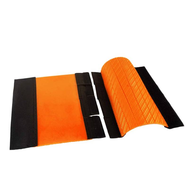 Universeller Oberer Gabelschutz für Motorräder Gummihüllen Gamaschen Schutzhülle für Gabeln mit einer Länge von 235mm (Orange) von sinkees