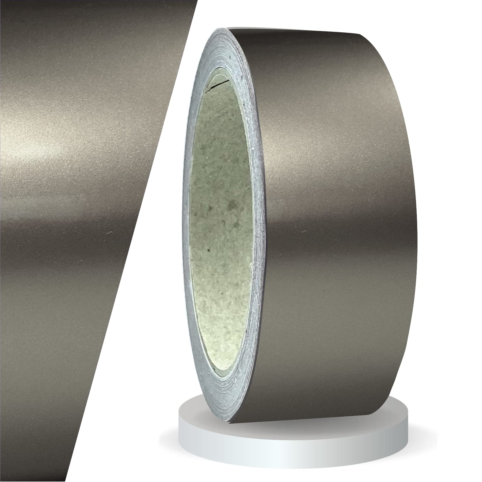 Zierstreifen Graphit grau metallic Glanz in 40 mm Breite und 10 m Länge Folie Aufkleber für Auto Boot Jetski Modellbau Klebeband Dekorstreifen dunkelgrau Silber Zierstreifen Graphit grau metallic Glanz in 40 mm Breite und 10 m Länge Folie Aufkleber für Auto Boot Jetski Modellbau Klebeband Dekorstreifen dunkelgrau Silber von siviwonder