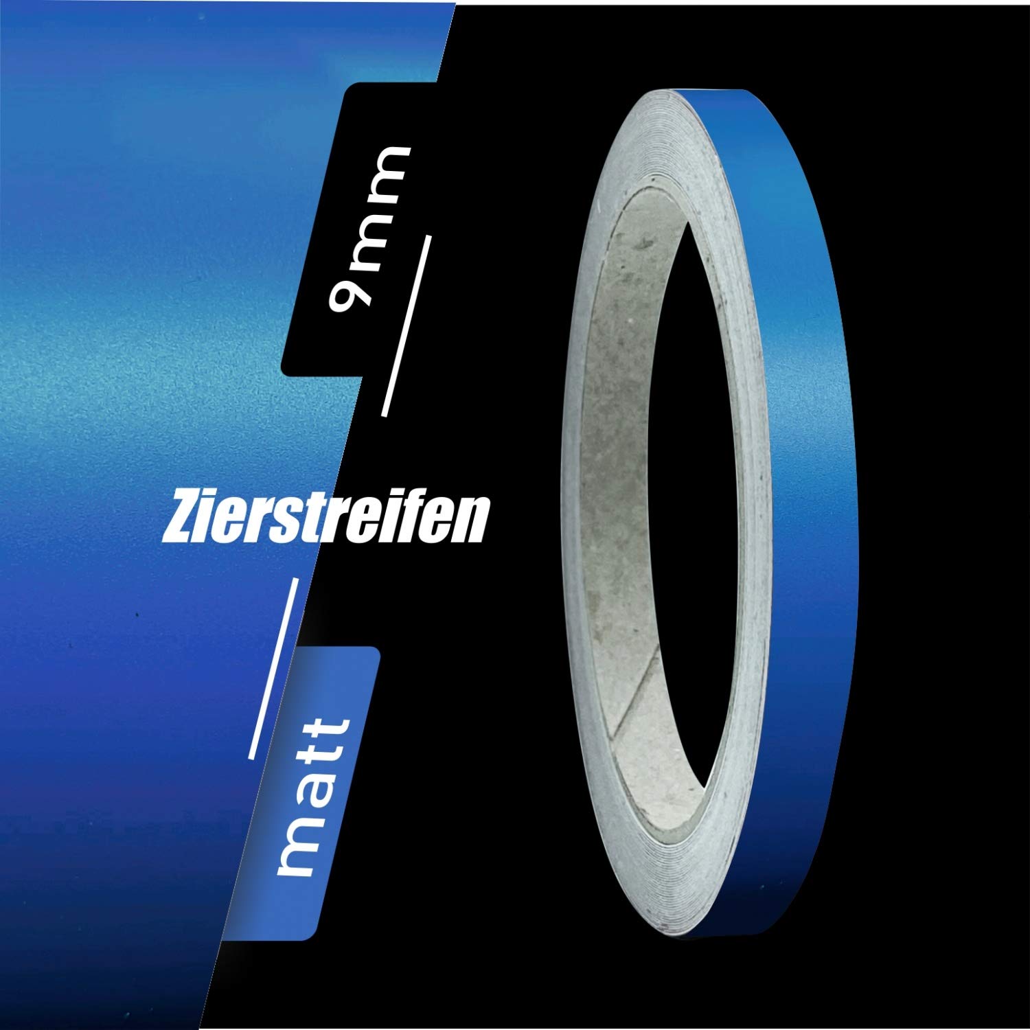 siviwonder Zierstreifen Matt verkehrsblau blau 9mm Aufkleber Länge 10m Auto Boot Klebeband Sticker siviwonder Zierstreifen Matt verkehrsblau blau 9mm Aufkleber Länge 10m Auto Boot Klebeband Sticker von siviwonder