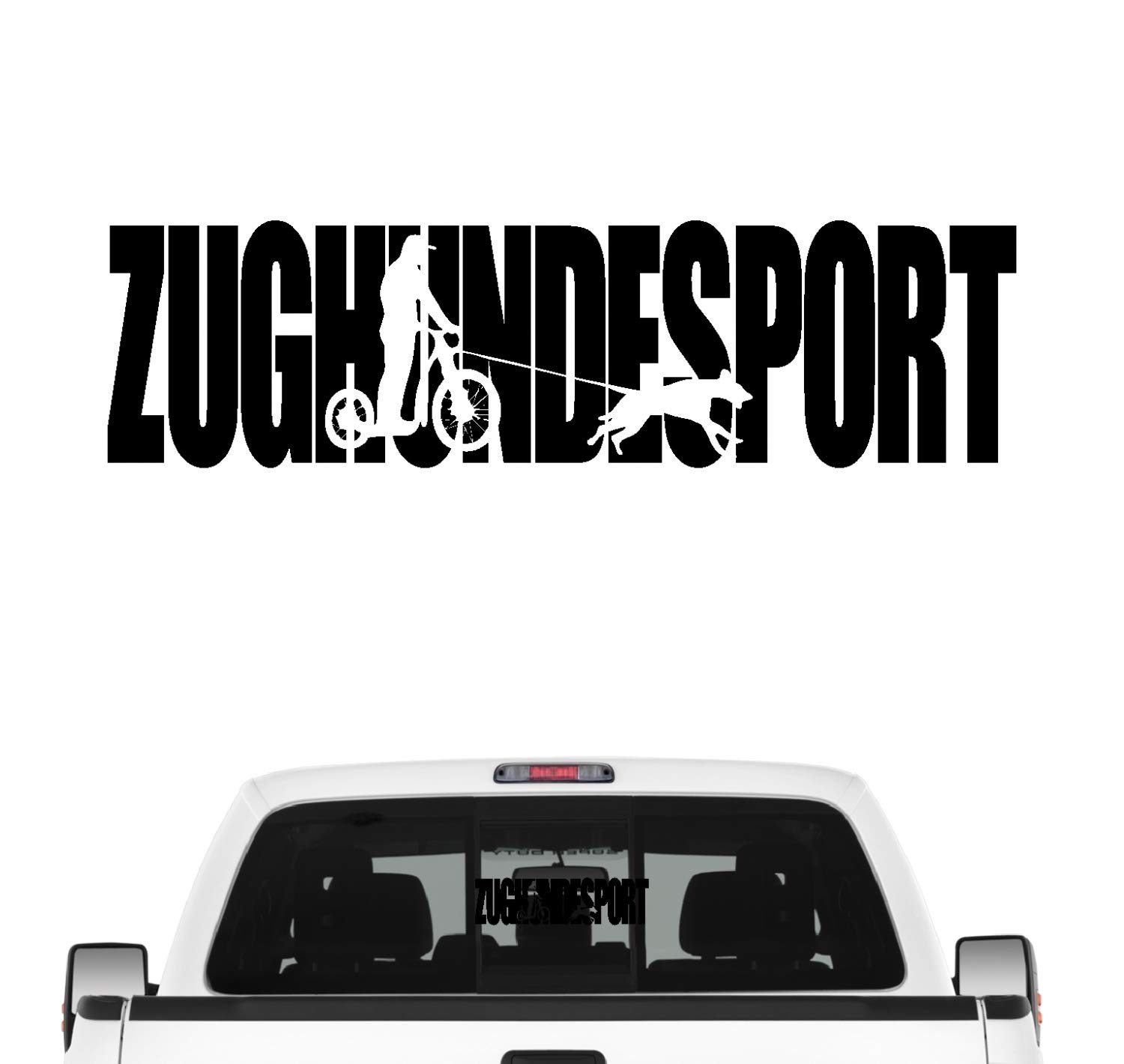 siviwonder Zughundesport Hundesport Auto Aufkleber Hund Folie Aufkleber Dogscooter Jöring Farbe Schwarz, Größe 100cm siviwonder Zughundesport Hundesport Auto Aufkleber Hund Folie Aufkleber Dogscooter Jöring Farbe Schwarz, Größe 100cm von siviwonder
