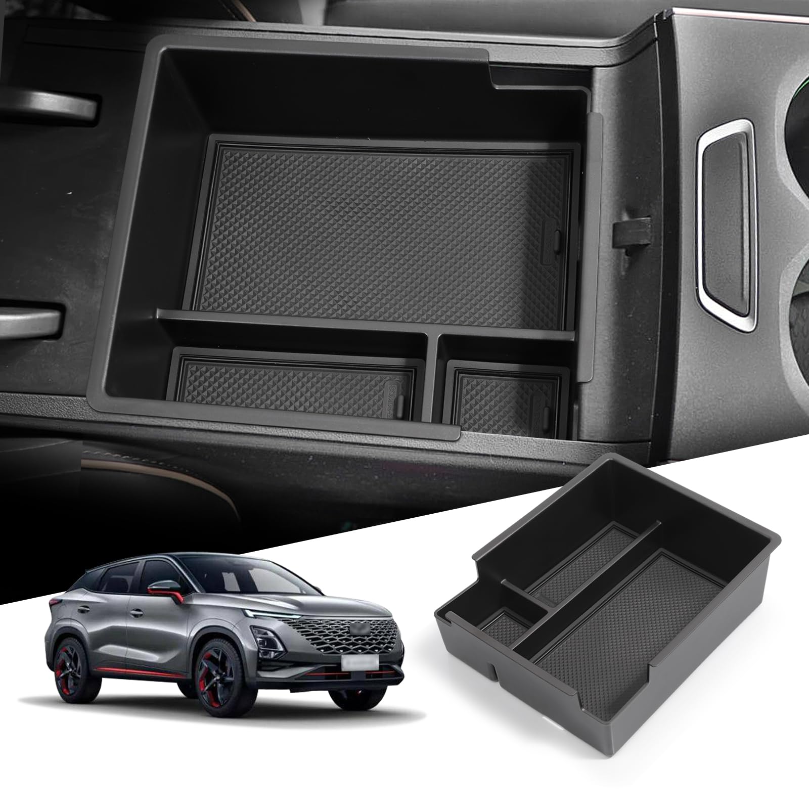 SMABEE Kompatibel mit Armlehnenbox 2023 2024 Chery Omoda 5 (nicht für Omoda E5) Auto Zentrale Steuerung Aufbewahrungsbox ABS und PVC Matte Chery Zubehör Originazer SMABEE Kompatibel mit Armlehnenbox 2023 2024 Chery Omoda 5 (nicht für Omoda E5) Auto Zentrale Steuerung Aufbewahrungsbox ABS und PVC Matte Chery Zubehör Originazer von smabee