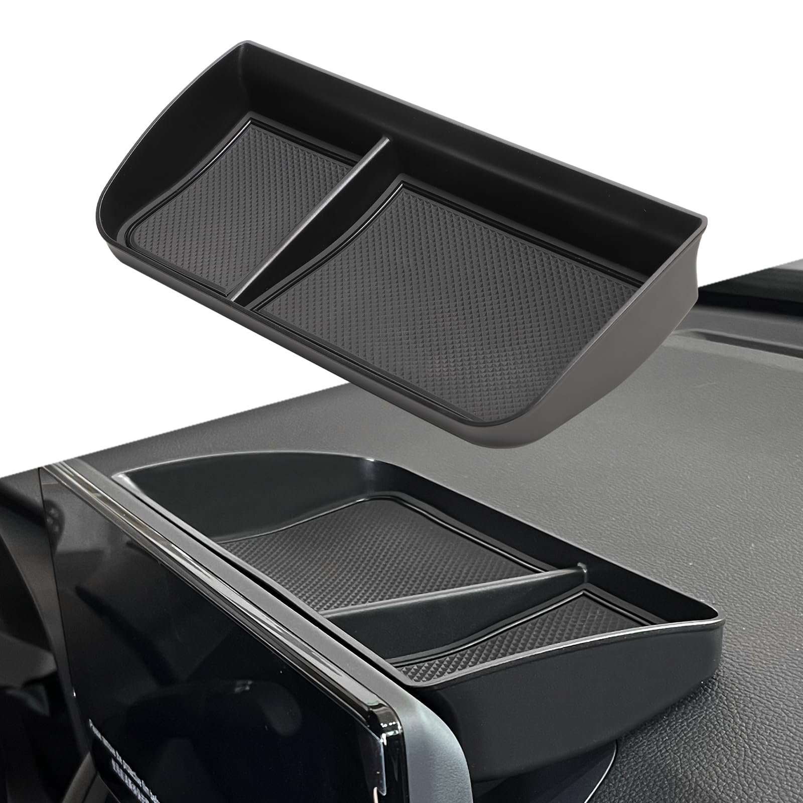 smabee Auto-Armaturenbrett-Ablage für Toyota RAV4 2023 Mittelkonsole Display Aufbewahrungsbox Versteckte Ablage hinter dem Bildschirm Armaturenbrett Aufbewahrungsbox Zubehör nur für Linkslenker smabee Auto-Armaturenbrett-Ablage für Toyota RAV4 2023 Mittelkonsole Display Aufbewahrungsbox Versteckte Ablage hinter dem Bildschirm Armaturenbrett Aufbewahrungsbox Zubehör nur für Linkslenker von smabee