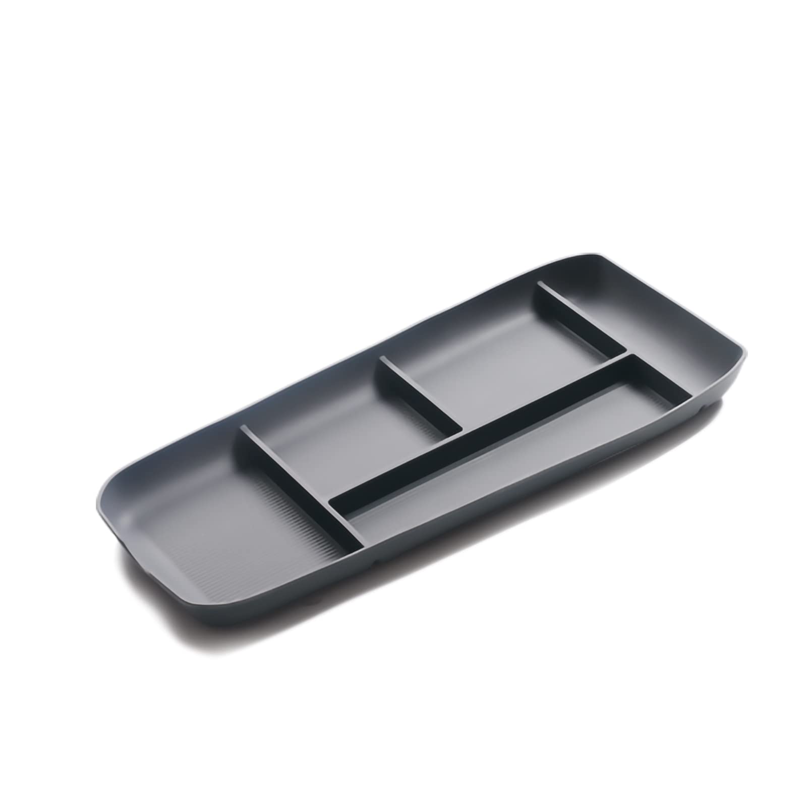 smabee Mittelkonsole Aufbewahrungsbox für NIO ET7 2022 Silikon Aufbewahrungsbox Organizer Tablett Verstauen Ordnung Innenzubehör (grau) von smabee