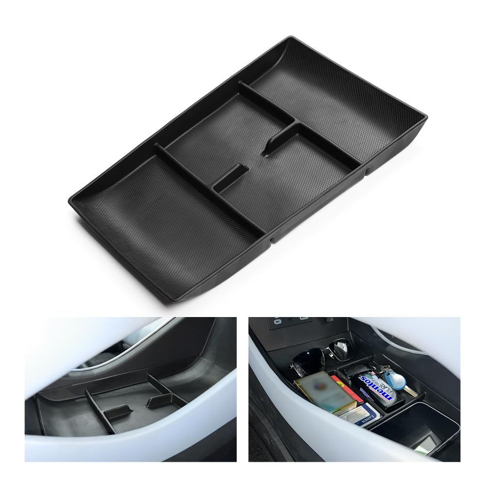 Smabee Zentrale Aufbewahrungsbox für BYD Seal Pure Electric Car Center Console Organizer TPE Container Organizer Ordnen Auto Innenraum Zubehör Schwarz Smabee Zentrale Aufbewahrungsbox für BYD Seal Pure Electric Car Center Console Organizer TPE Container Organizer Ordnen Auto Innenraum Zubehör Schwarz von smabee