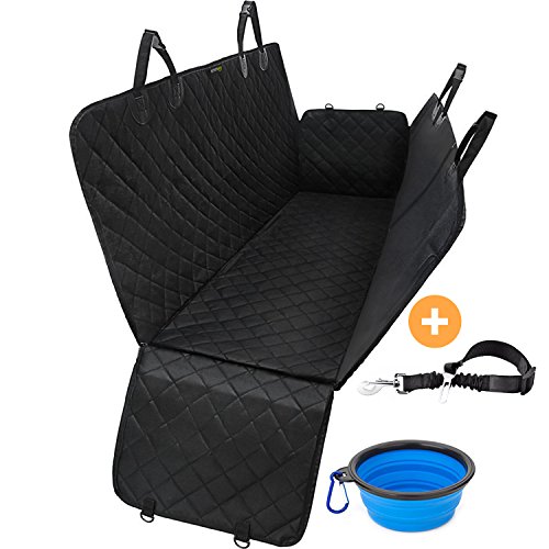 Hundedecke für die Rückbank XXL – gepolsterte Schondecke mit Seitenschutz 165*142*50 cm – universell für jedes Auto – robustes Material – teilbar – auch für den Kofferraum – SMARTPEAS ® von smartpeas