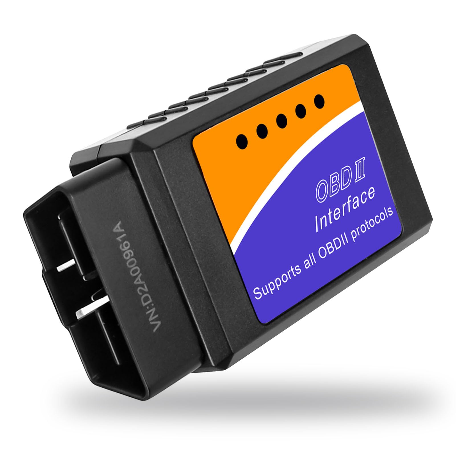 smtfcty OBD II Diagnosegerät Auto Adapter WiFi OBD Diagnosegerät kompatibel mit iOS, iPhone, iPad und Android,OBD2 Bluetooth Adapter OBD Auto Diagnosegerät für Alle OBDII Protokoll Fahrzeug von smtfcty