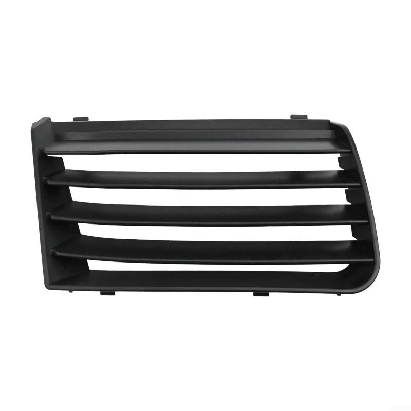 Frontstoßstange Oberer Kühlergrill Abdeckung Frontstoßstange Oberer Kühlergrill Zierleiste rechts OEM 7M785365401C Schwarz Kunststoff Außenteil von snowchecking