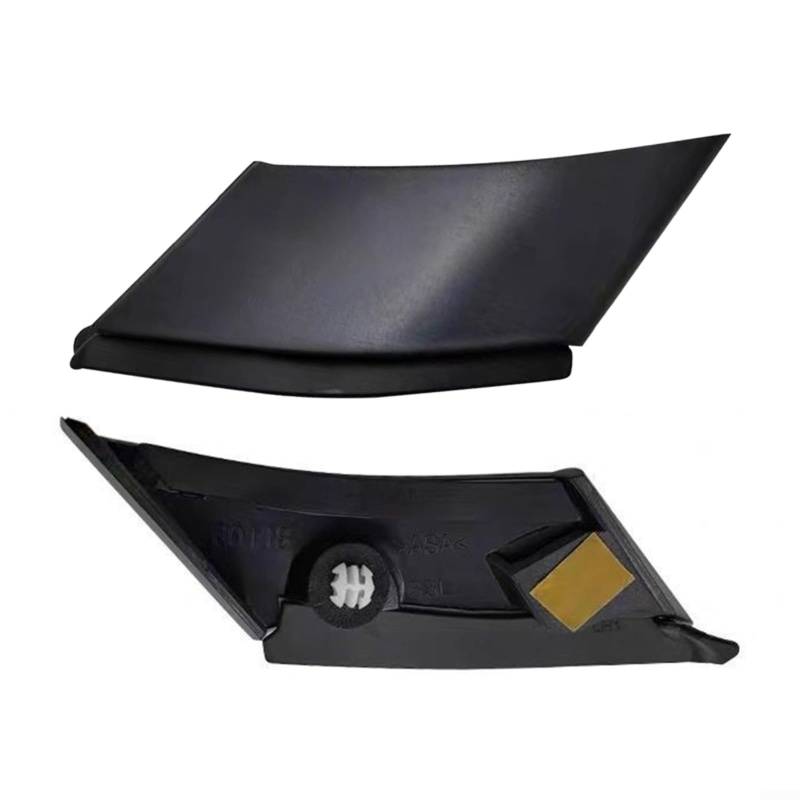 Für Toyota A-Säulenabdeckung, Vordertürverkleidung, Zierleiste, Seitenkörperverkleidung, Schwarz, Ersatzteil OEM 60118-0R070 60117-0R070, 2 Stück von snowchecking