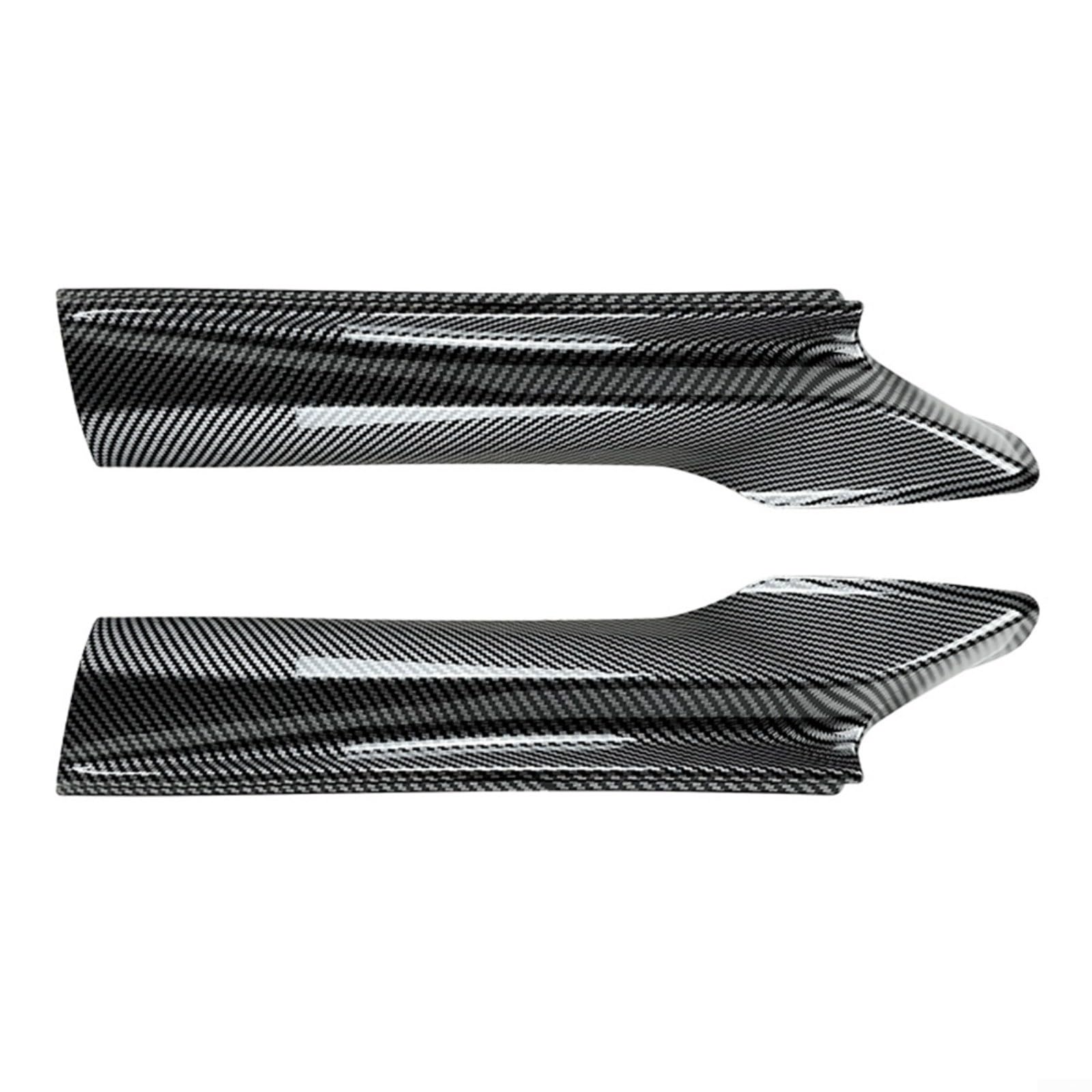 Snowchecking Auto Frontstoßstange Spoiler für BMW, BMWMTEC Frontstoßstange Spoiler Lippe Splitter Seitenverkleidung Schutz Kit Carbon Look (Carbon Look) von snowchecking