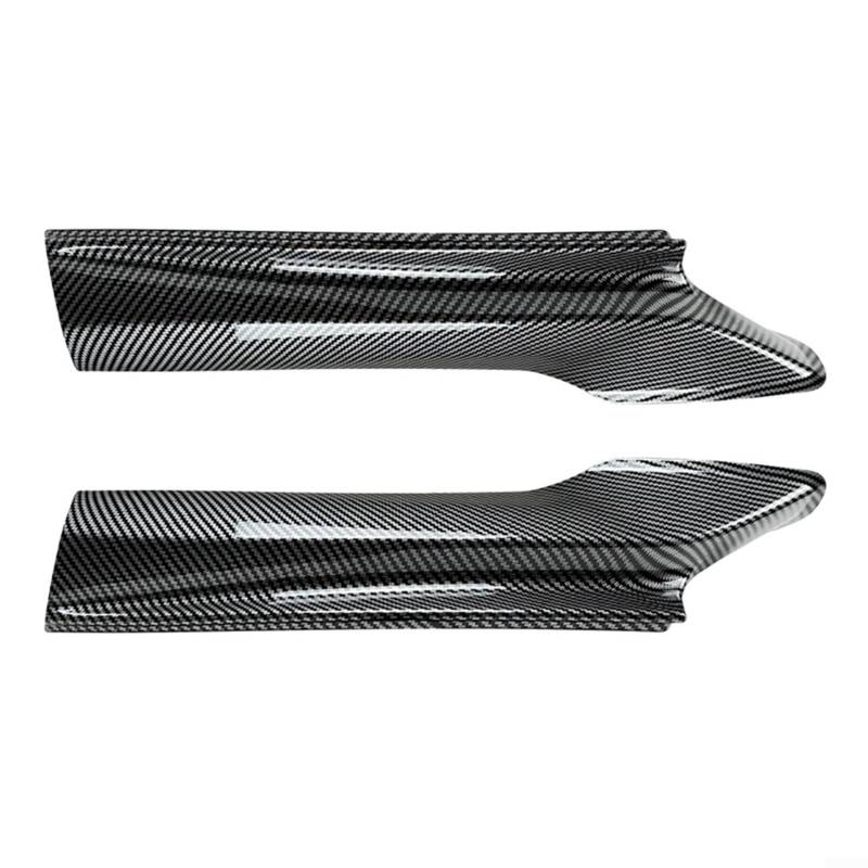 Snowchecking Auto Frontstoßstange Spoiler für BMW, BMWMTEC Frontstoßstange Spoiler Lippe Splitter Seitenverkleidung Schutz Kit Carbon Look (Carbon Look) von snowchecking