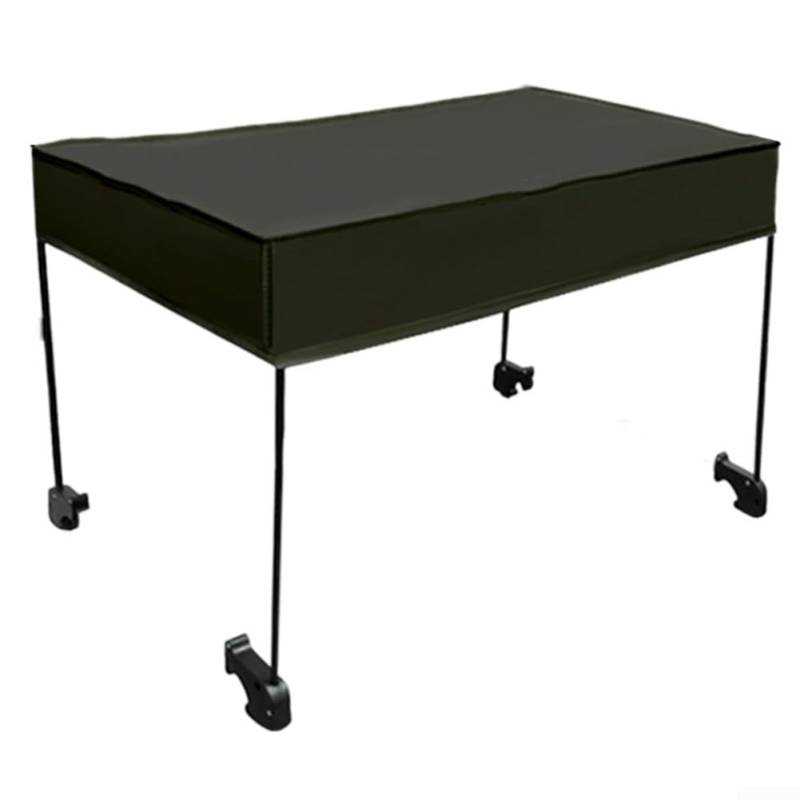 Wagon Cart Trolley Dach Sonnenschutz Abdeckung für faltbare Wagen mit 1 5 cm Stützstangen (für 20,3 cm Wagen schwarz) von snowchecking