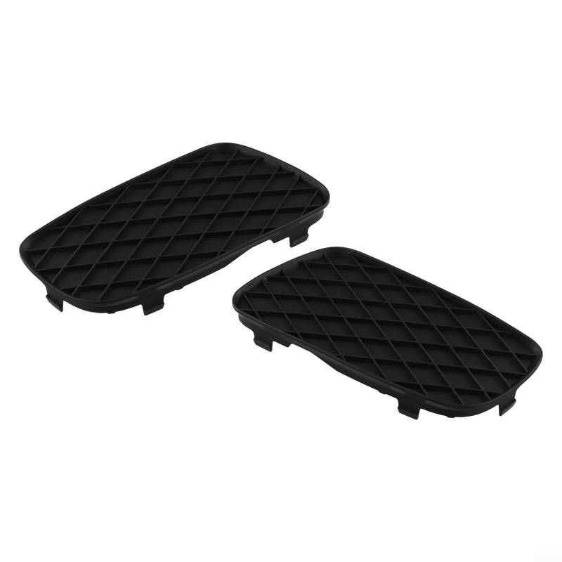 snowchecking Nebelscheinwerferabdeckungen für Smart Fortwo-451 2008-2012 OEM 4518260124 4518260224, schwarz, Paar von snowchecking