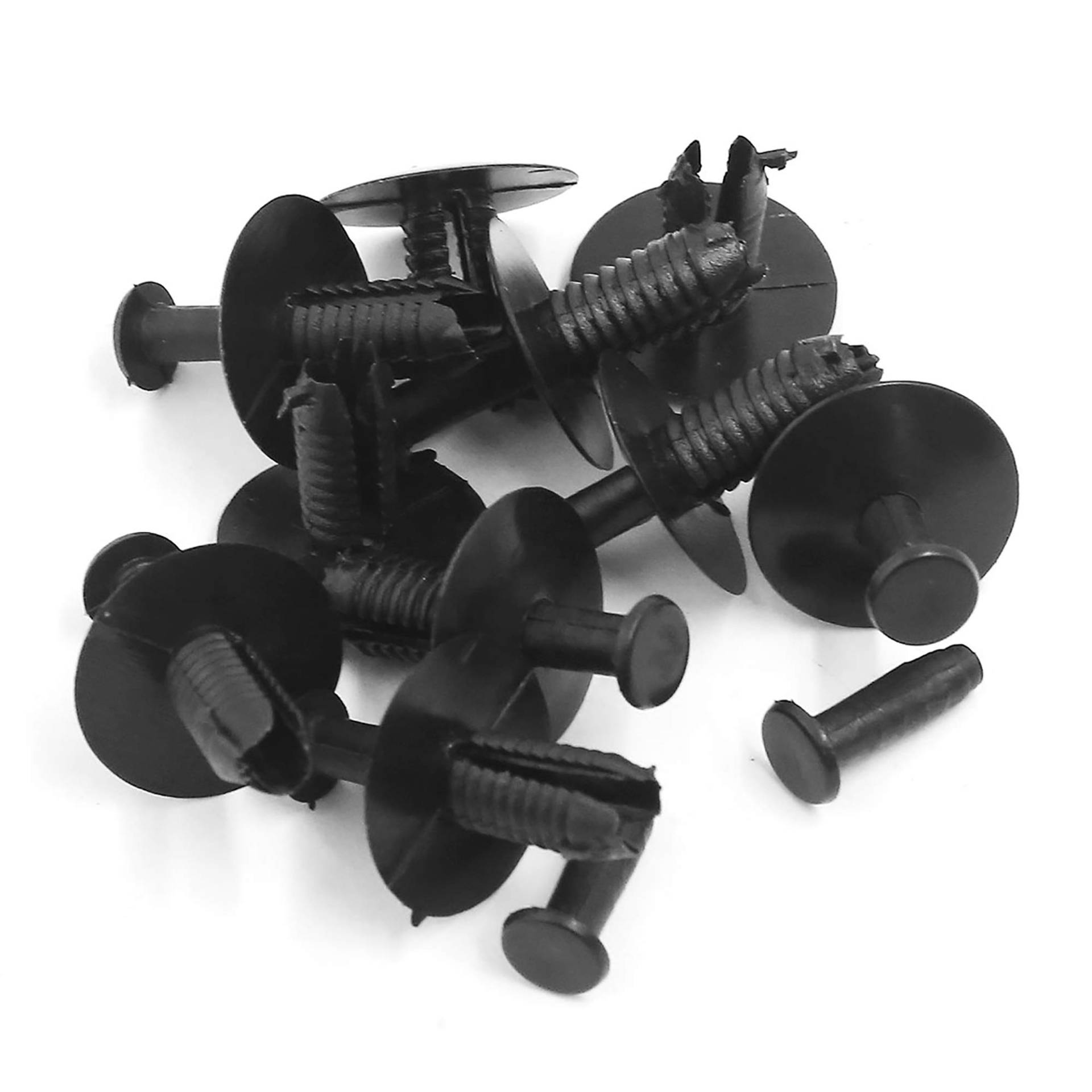 sourcing map 10 Stücke Kunststoff Nieten Auto Stoßstange Befestigungsclips Verschluss Retainer Schwarz 6mm für BMW sourcing map 10 Stücke Kunststoff Nieten Auto Stoßstange Befestigungsclips Verschluss Retainer Schwarz 6mm für BMW von uxcell