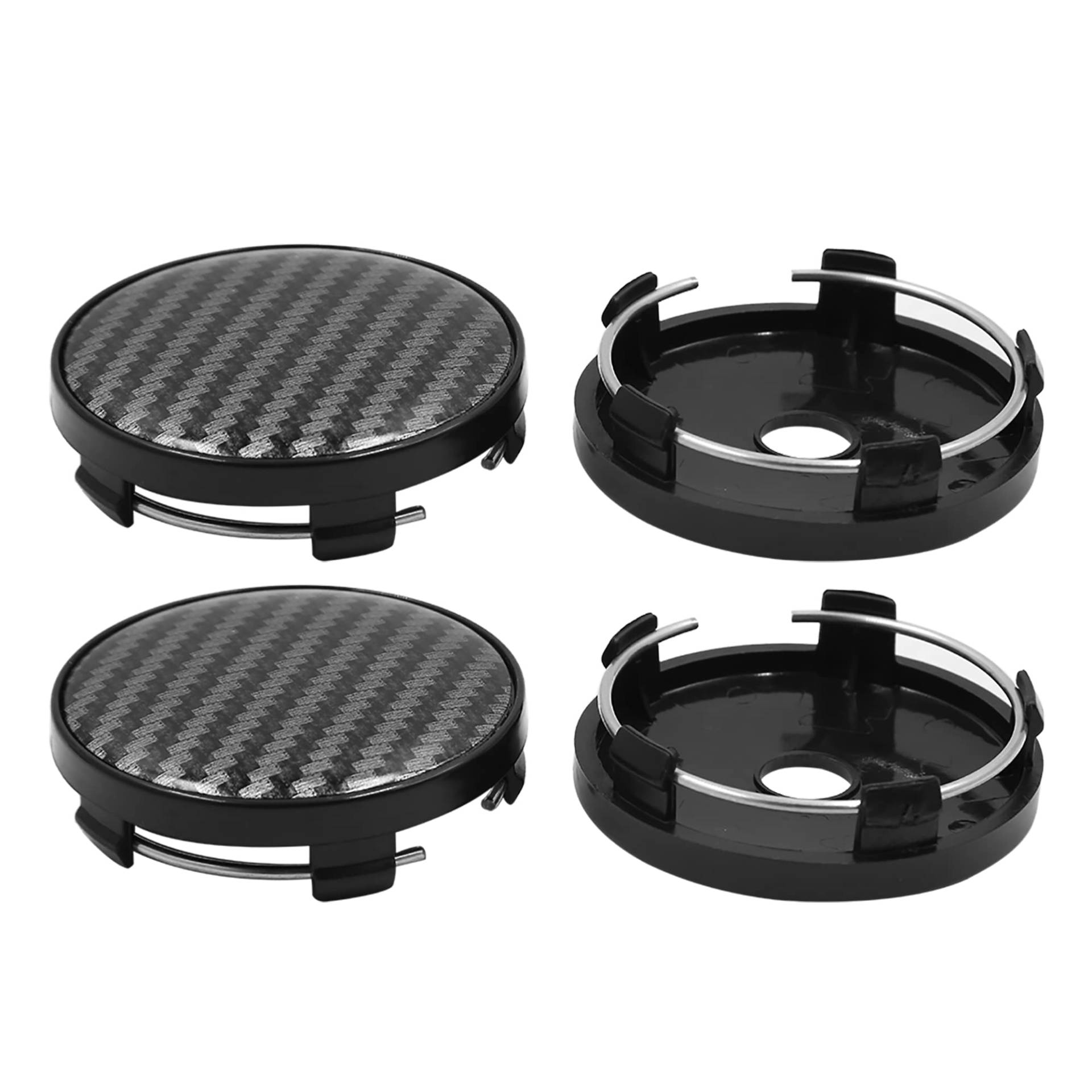 sourcing map 4 Stücke schwarz 60 mm Durchmesser 5 Clips Rad Reifen Mitte Nabenkappen Abdeckung für Auto sourcing map 4 Stücke schwarz 60 mm Durchmesser 5 Clips Rad Reifen Mitte Nabenkappen Abdeckung für Auto von sourcing map