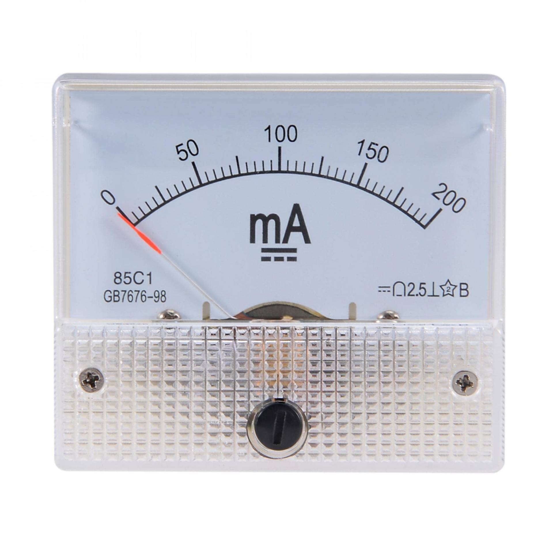 sourcing map 1 Stück 85C1 Analog Stromanzeiger Meter DC 200mA Amperemeter Ampere Prüfgerät DE de sourcing map 1 Stück 85C1 Analog Stromanzeiger Meter DC 200mA Amperemeter Ampere Prüfgerät DE de von sourcing map