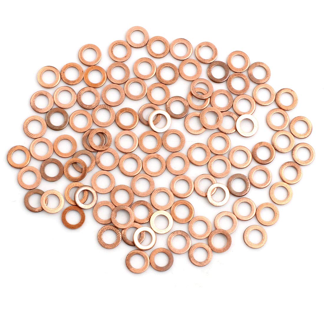 sourcing map 100Stk. 5mm Inner Dmr. Kupfer Unterlegscheiben Flache Dichtungsringe Ringe sourcing map 100Stk. 5mm Inner Dmr. Kupfer Unterlegscheiben Flache Dichtungsringe Ringe von sourcing map
