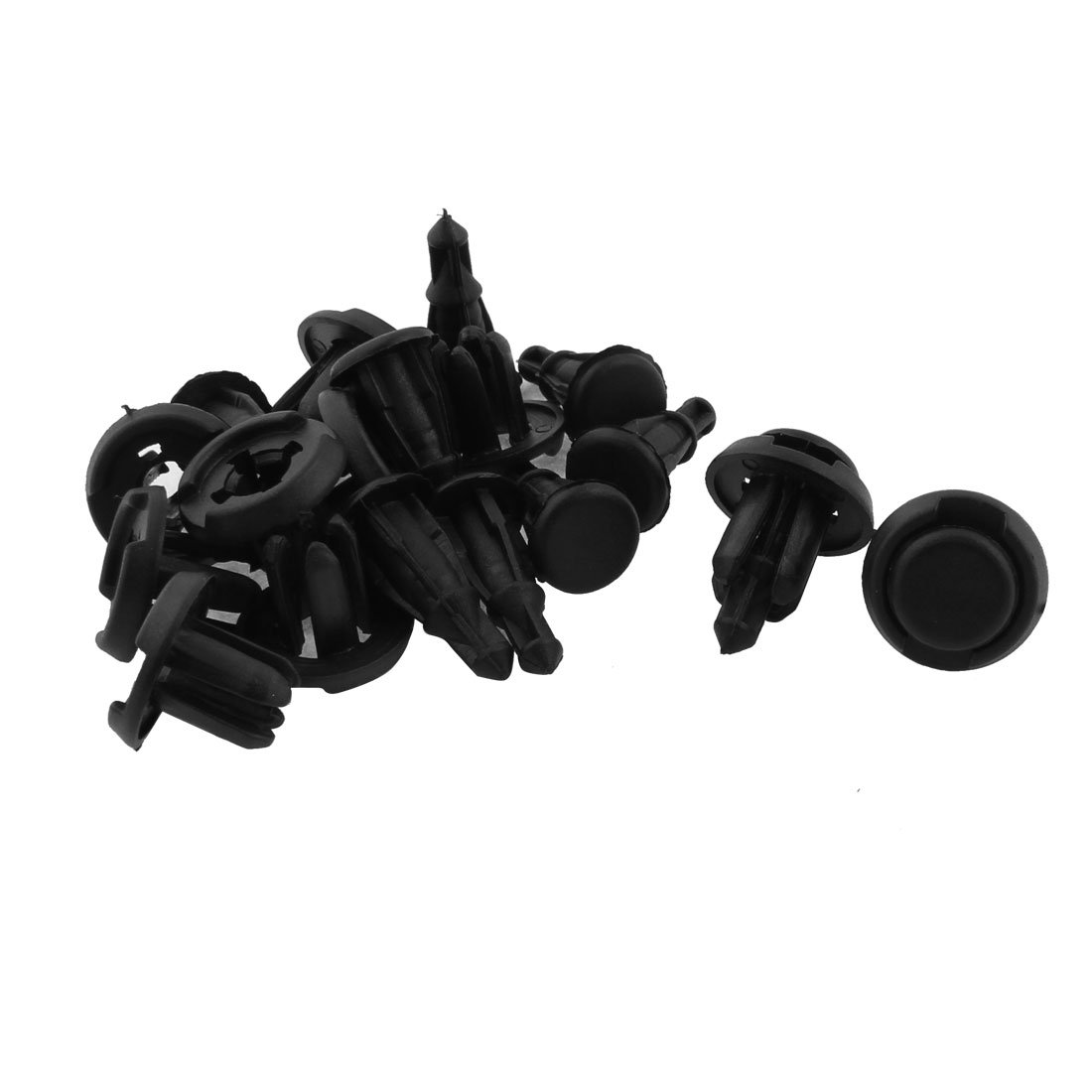 sourcing map 10Stück 10mm Plastik Schraube Kotflügel Stoßstange Befestigung Clips Nieten de von sourcing map