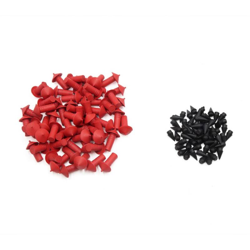 sourcing map 120 Stück 7mm Dia Pilz Form Tubeless Reifen Reparatur Insert Buchsen für Auto DE de von sourcing map