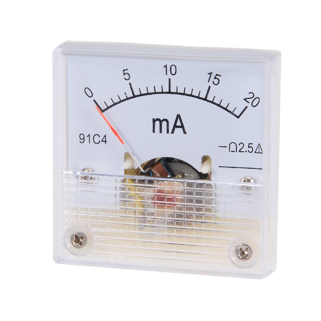 sourcing map 1Stk 91C4-A Analoges Stromanzeigegerät DC 20mA Amperemeter Stromkreisprüfung DE de sourcing map 1Stk 91C4-A Analoges Stromanzeigegerät DC 20mA Amperemeter Stromkreisprüfung DE de von sourcing map