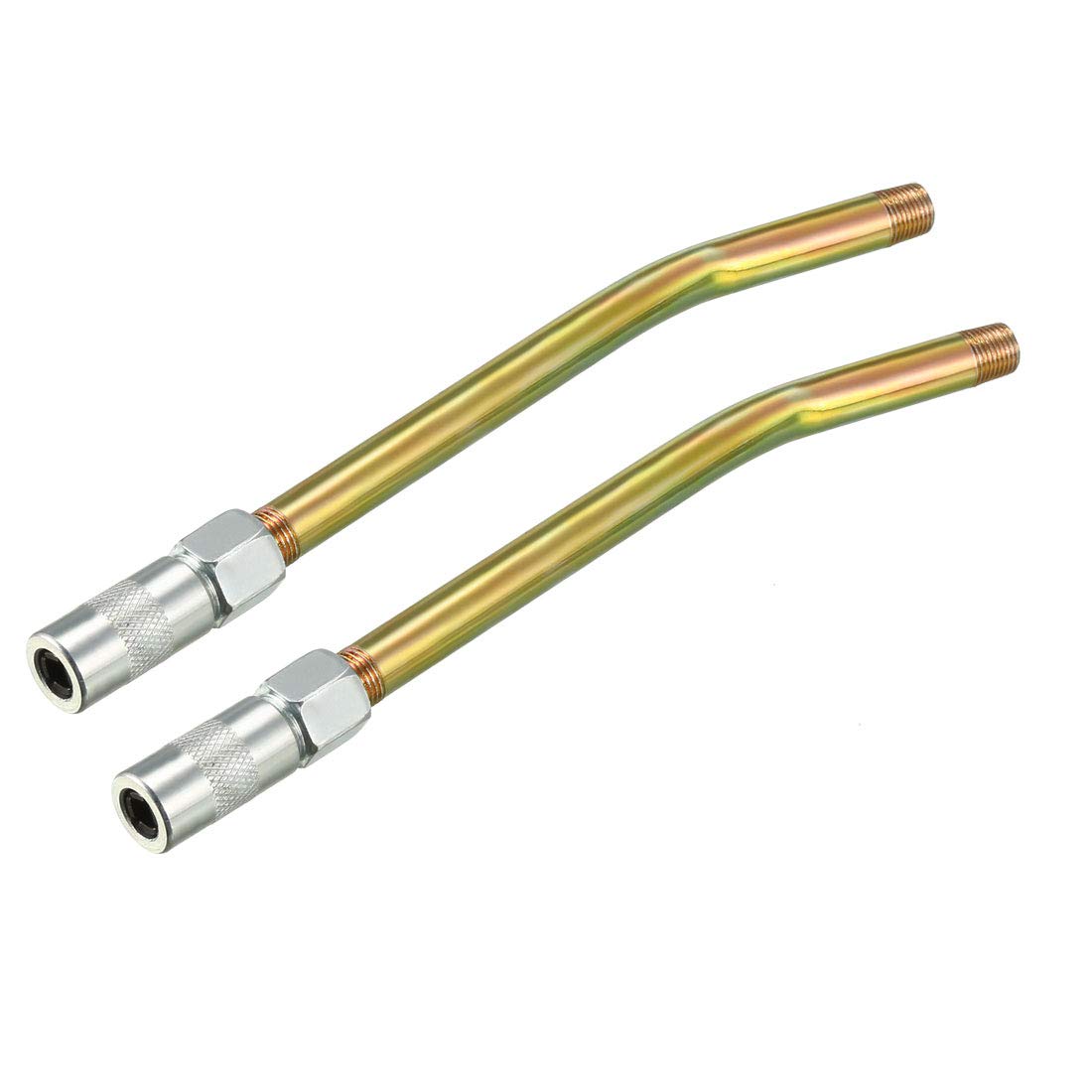 sourcing map 2 Stk. Schmiernippel Fett Metall Verlängerungsrohr mit Schmierfett Düse 1/8" NPT sourcing map 2 Stk. Schmiernippel Fett Metall Verlängerungsrohr mit Schmierfett Düse 1/8" NPT von sourcing map