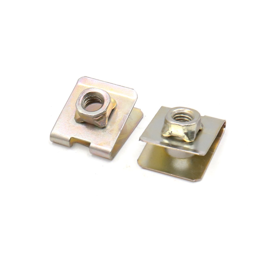 sourcing map 20 Stück Universal M6 Metallbefestigung Tür Stoßstange Klammern Nieten für Auto sourcing map 20 Stück Universal M6 Metallbefestigung Tür Stoßstange Klammern Nieten für Auto von uxcell