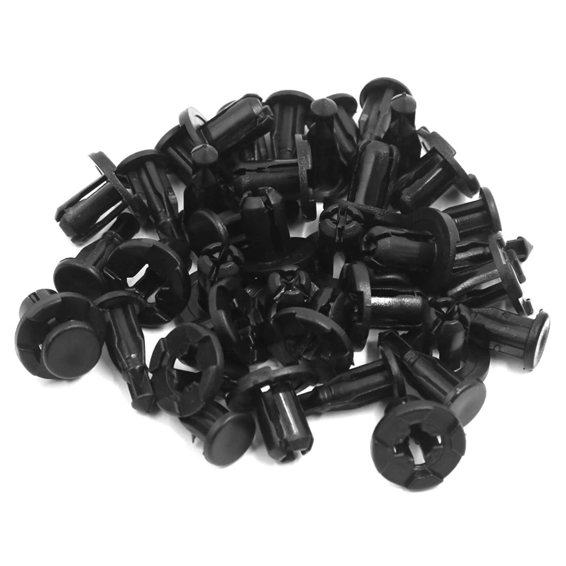 sourcing map 20 Stück für 10 mm Loch Kunststoff Nieten Verschluss Fender Bumper Push Clips DE de von uxcell