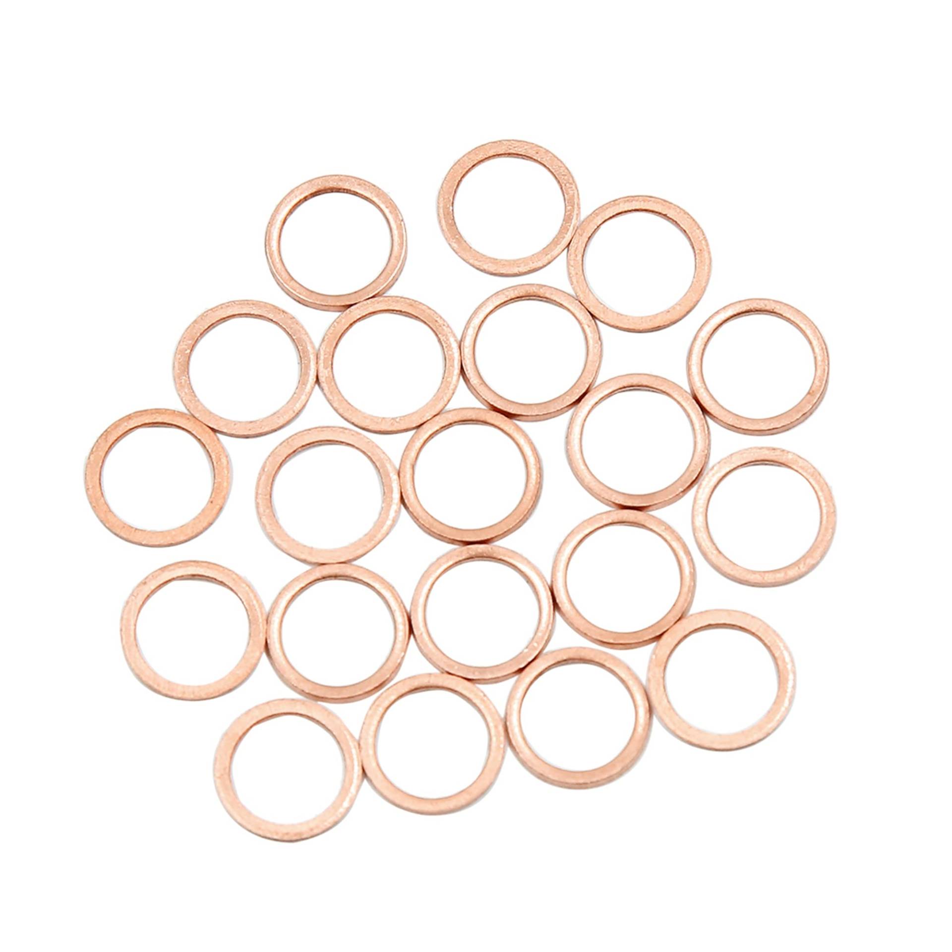 sourcing map 20 Stücke 8mm Flach Unterlegscheiben Dichtung Kupferringe Dichtringe sourcing map 20 Stücke 8mm Flach Unterlegscheiben Dichtung Kupferringe Dichtringe von sourcing map
