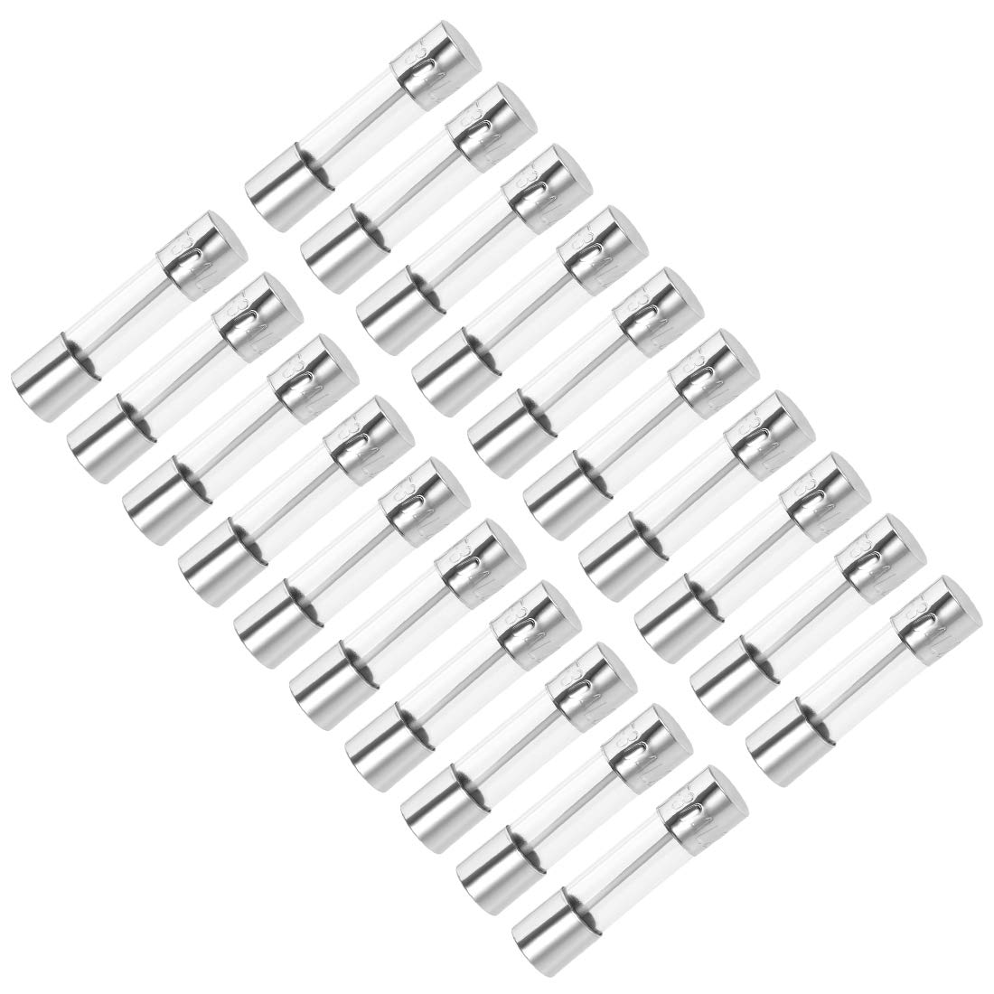 sourcing map 20Stk Patronensicherungen 30A 250V 5x20mm Schneller Schlag Ersatz für Audio Alarmverstärker Glassicherungen sourcing map 20Stk Patronensicherungen 30A 250V 5x20mm Schneller Schlag Ersatz für Audio Alarmverstärker Glassicherungen von sourcing map
