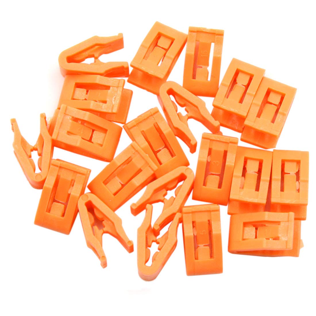 sourcing map 20Stk. Orange Autokonsole Halterung Armaturenbrett Formen Clip Befestigung sourcing map 20Stk. Orange Autokonsole Halterung Armaturenbrett Formen Clip Befestigung von sourcing map