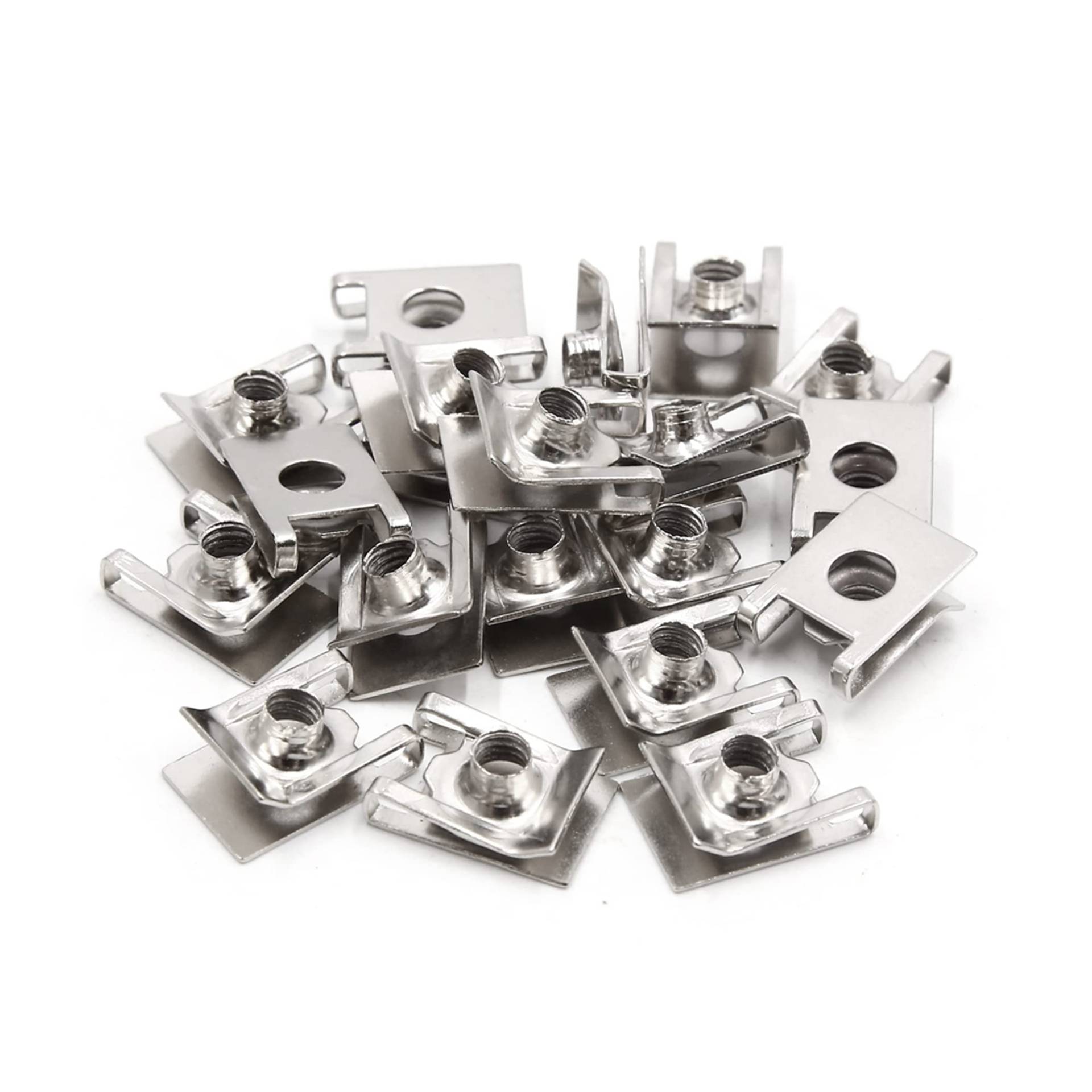 sourcing map 20x Befestigungsschrauben U-Type Fastener Clip Nieten Metall 6mm sourcing map 20x Befestigungsschrauben U-Type Fastener Clip Nieten Metall 6mm von sourcing map