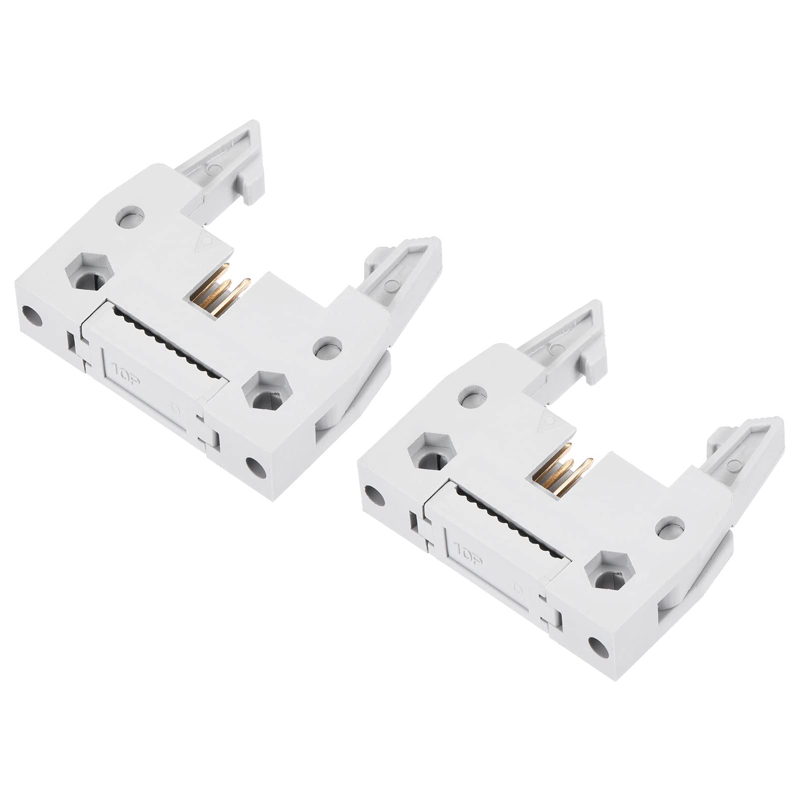 sourcing map 2Packung 10P Zweireihig 2.54mm Ummantelte IDC Stiftleisten Crimpsteckverbinder sourcing map 2Packung 10P Zweireihig 2.54mm Ummantelte IDC Stiftleisten Crimpsteckverbinder von sourcing map
